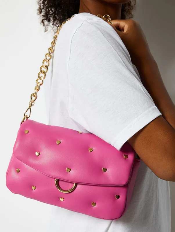 Phebes Pillow Heart Shoulder Bag sold by Skinnydip London