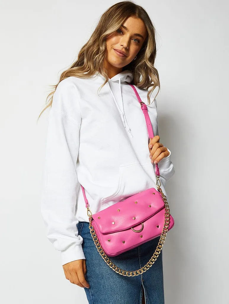 Phebes Pillow Heart Shoulder Bag sold by Skinnydip London product image thumbnail 3