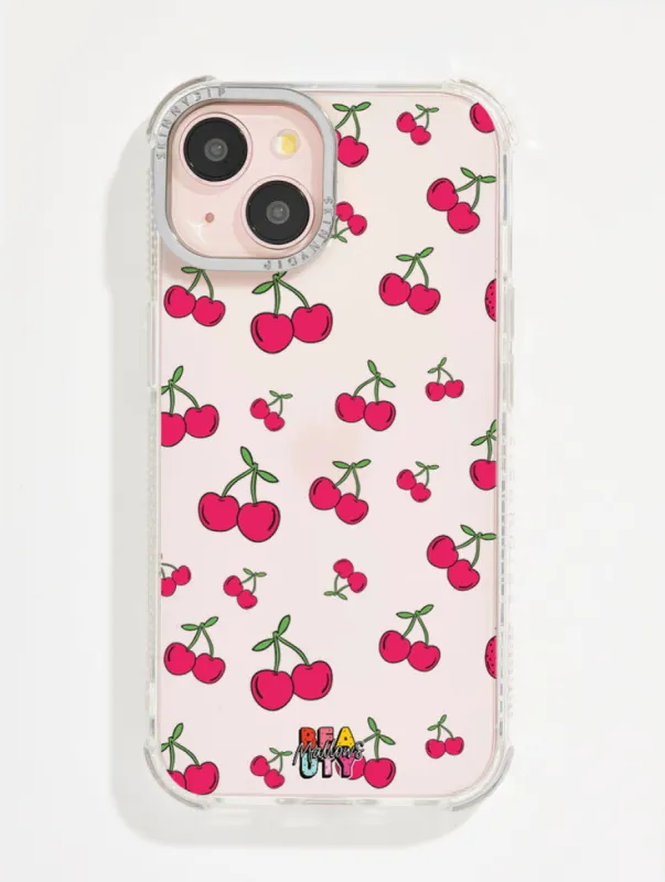 Mallows Beauty x Skinnydip Cherries Shock iPhone Case sold by Skinnydip London