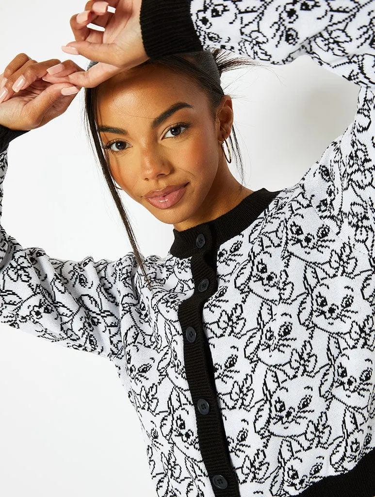 Disney Marie Jacquard Cardigan sold by Skinnydip London product image thumbnail 2