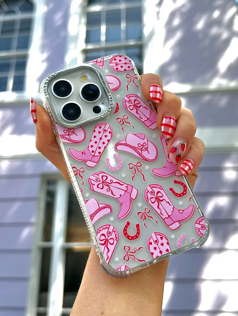 Coquette Cowgirl Shock iPhone Case sold by Skinnydip London product image thumbnail 2