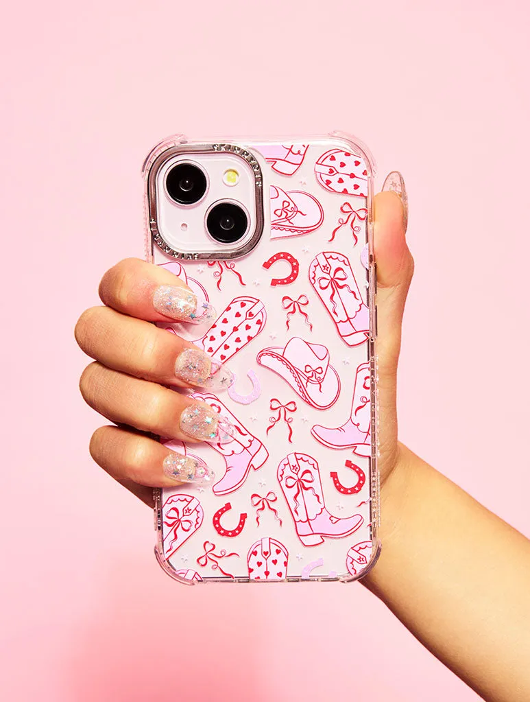Coquette Cowgirl Shock iPhone Case sold by Skinnydip London product image thumbnail 3
