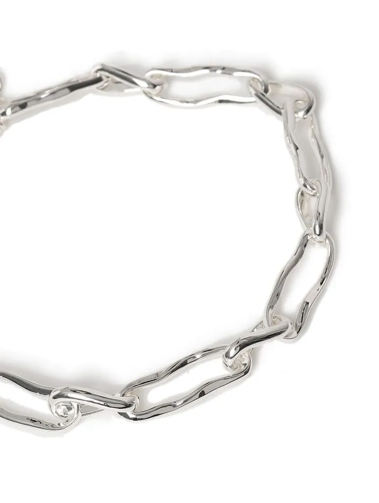 Liars & Lovers Molten Silver Link Necklace sold by Skinnydip London product image thumbnail 2