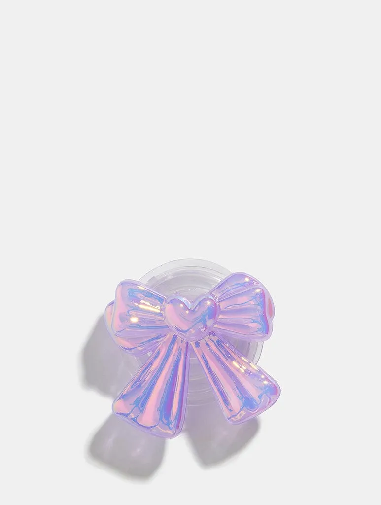 Lilac 3D Bow Phone Grip sold by Skinnydip London product image thumbnail 2