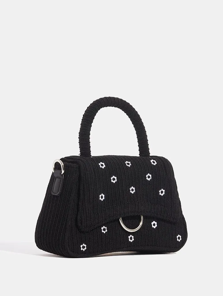 Harper Black Cord Mini Tote Bag sold by Skinnydip London product image thumbnail 4