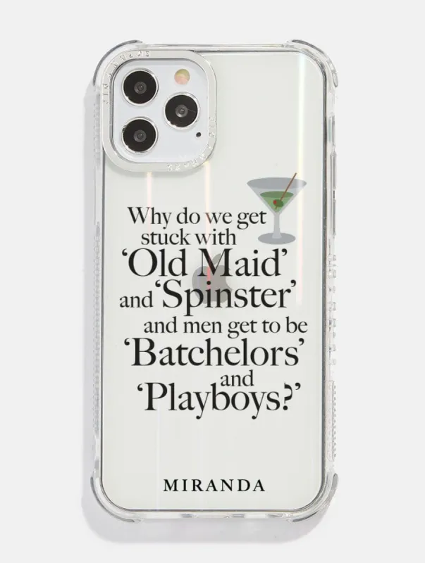 Miranda Shock Holo iPhone Case sold by Skinnydip London