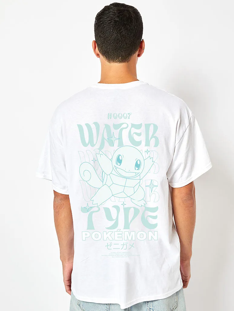 Pokémon Men's #007 Squirtle T-Shirt In White sold by Skinnydip London product image thumbnail 3