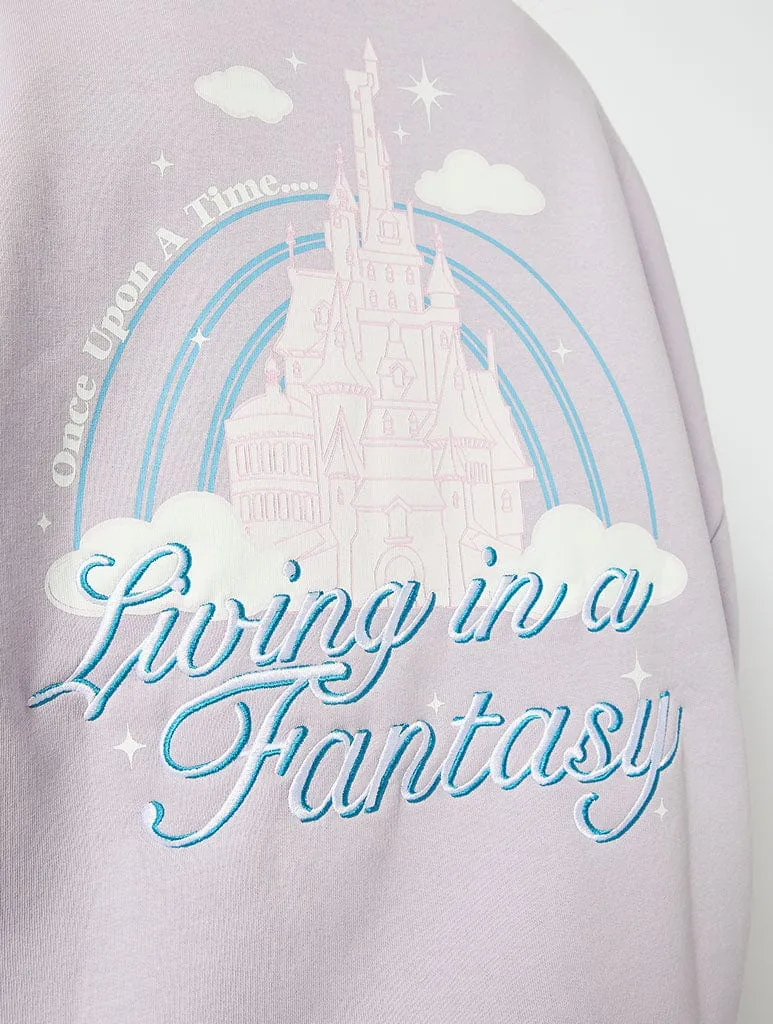 Disney Living In A Fantasy Sweatshirt sold by Skinnydip London product image thumbnail 4