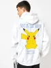 Pokémon Men's #025 Pikachu Hoodie In White sold by Skinnydip London