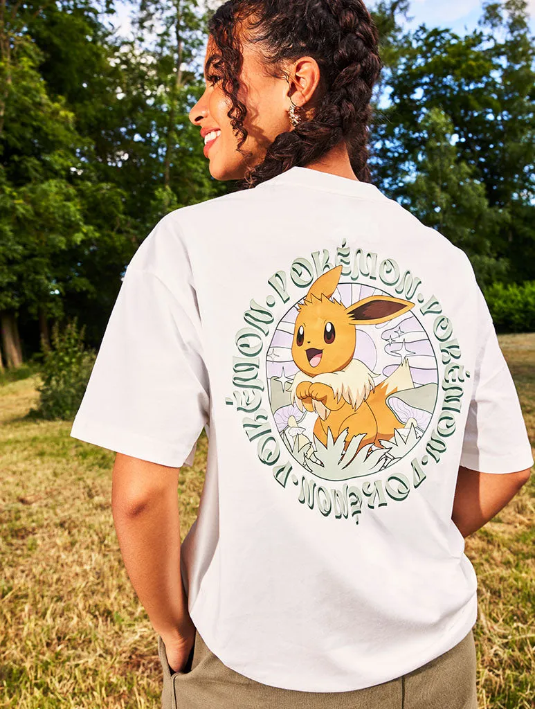 Pokemon #0133 Eevee T-Shirt in Ecru sold by Skinnydip London