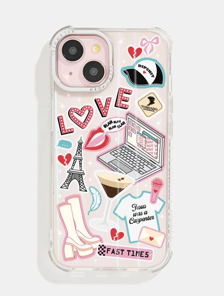 Sabrina Sticker Shock iPhone Case sold by Skinnydip London