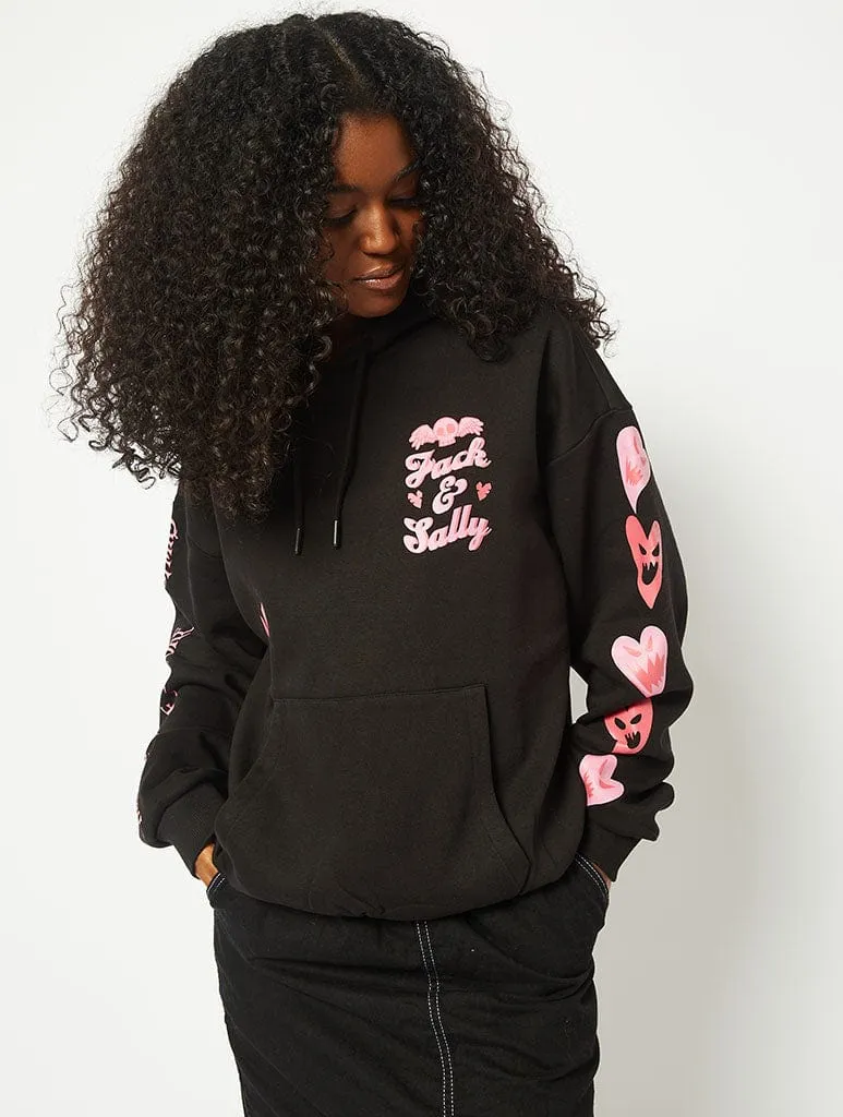 Disney Nightmare Before Christmas Jack & Sally Hoodie sold by Skinnydip London product image thumbnail 3