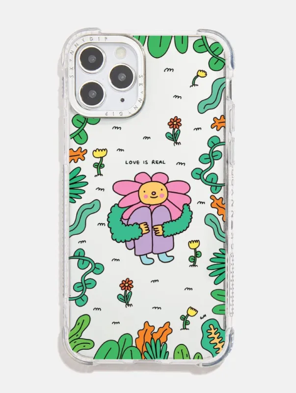 Wednesday Holmes x Skinnydip Love is Real Shock iPhone Case made by Skinnydip London