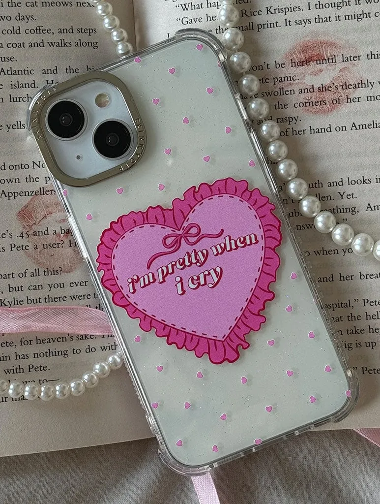 Pretty When I Cry Shock iPhone Case sold by Skinnydip London product image thumbnail 2