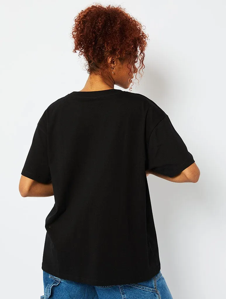 Disney Dumbo Graphic T-Shirt in Black sold by Skinnydip London product image thumbnail 2