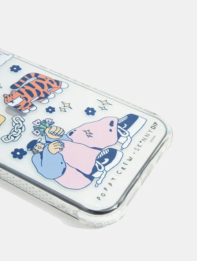 Poppy Crew x Skinnydip Mixed Icon Shock iPhone Case sold by Skinnydip London product image thumbnail 3