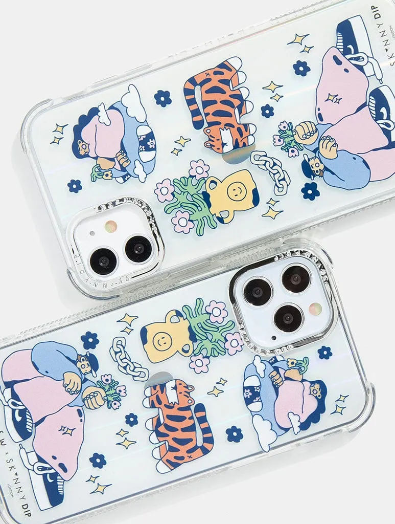 Poppy Crew x Skinnydip Mixed Icon Shock iPhone Case sold by Skinnydip London product image thumbnail 4