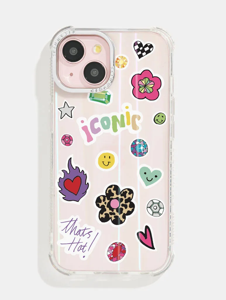 Naomi Reynolds x Skinnydip Sticker Shock iPhone Case sold by Skinnydip London