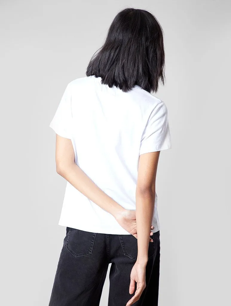 White Slogan Tee sold by Skinnydip London product image thumbnail 4