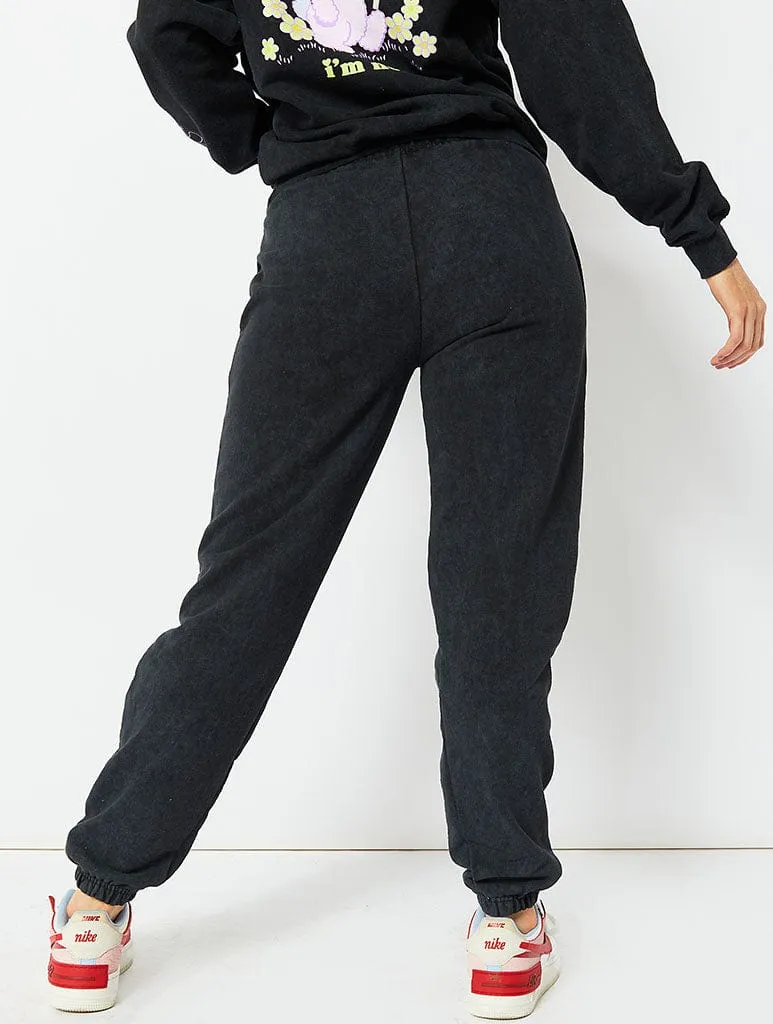 Bunny Print Relaxed Joggers sold by Skinnydip London product image thumbnail 5