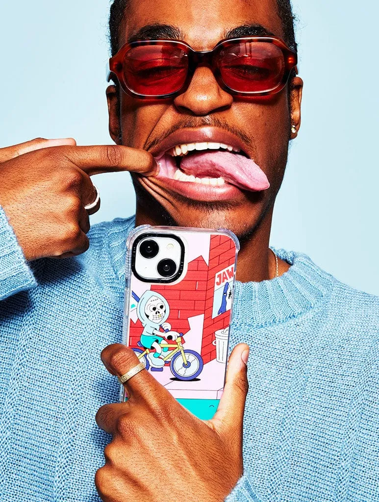 Dirty Pote x Skinnydip Skeleton Print Shock iPhone Case sold by Skinnydip London product image thumbnail 2