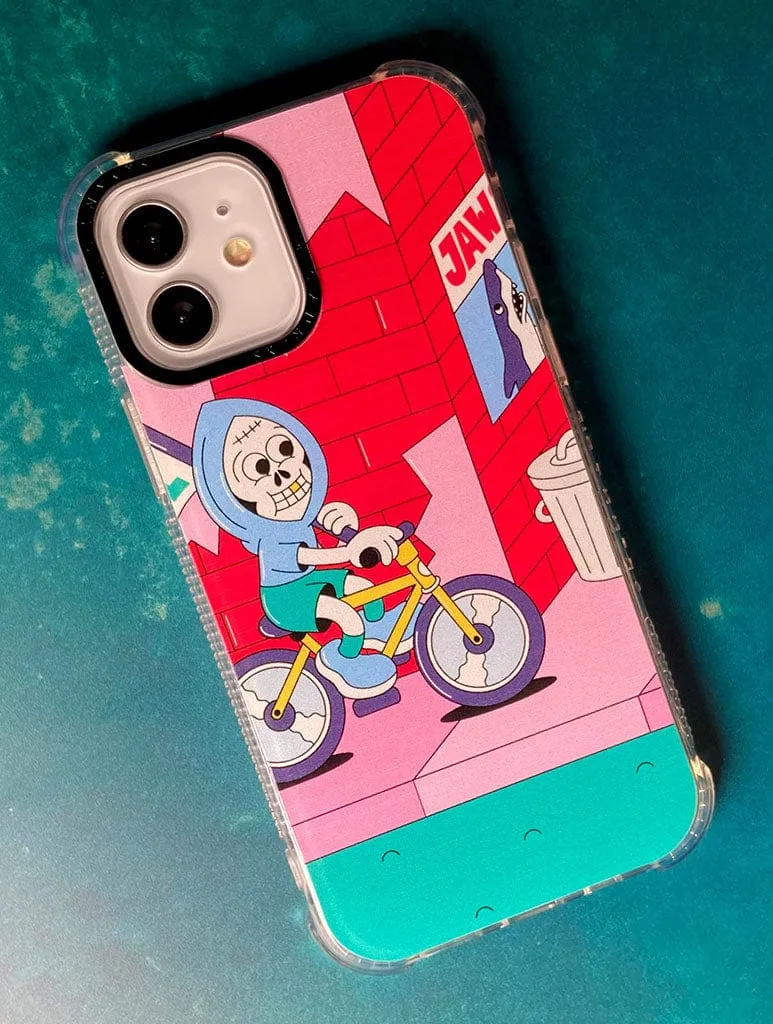 Dirty Pote x Skinnydip Skeleton Print Shock iPhone Case sold by Skinnydip London product image thumbnail 3