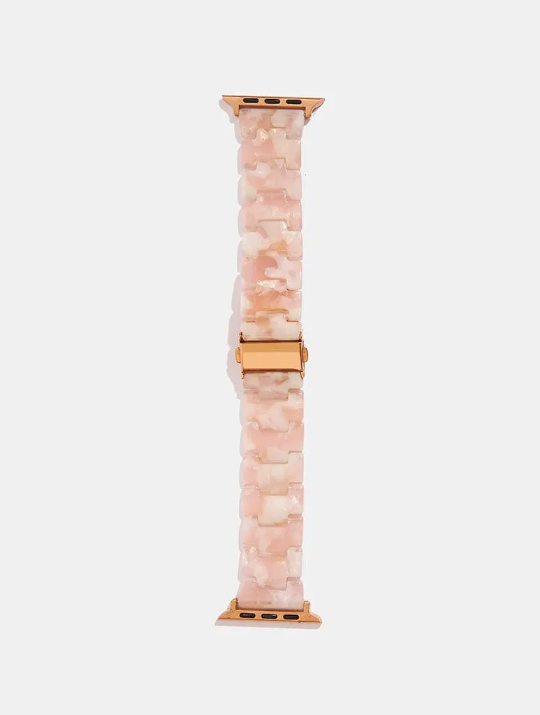 Pink Tort Apple Watch Strap sold by Skinnydip London product image thumbnail 2