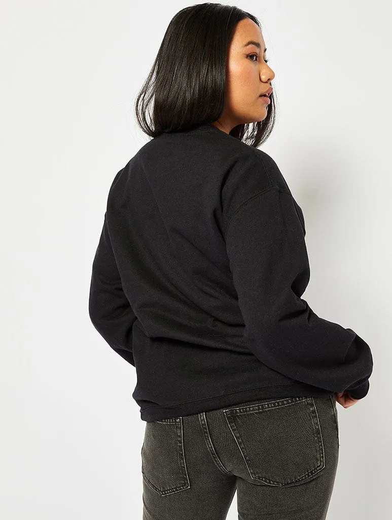 Cherry Coke Sweatshirt In Black sold by Skinnydip London product image thumbnail 2