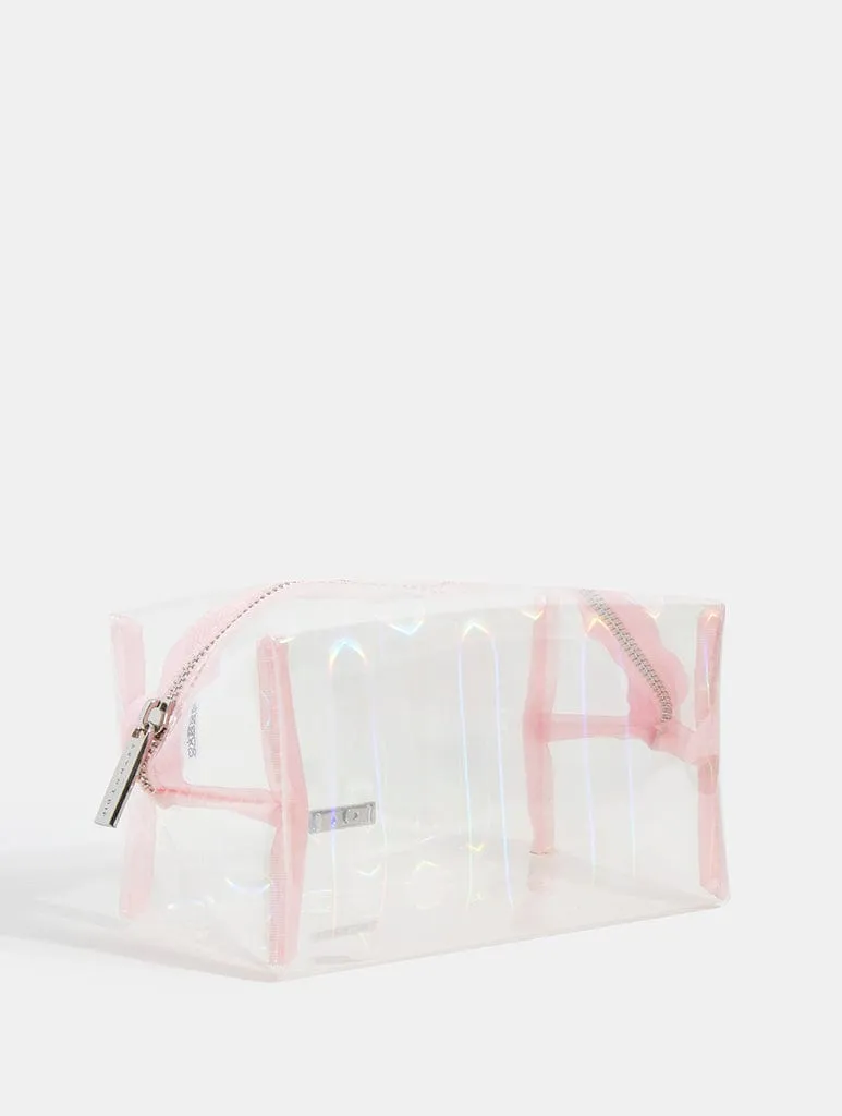 Minimal Pink Makeup Bag sold by Skinnydip London product image thumbnail 5