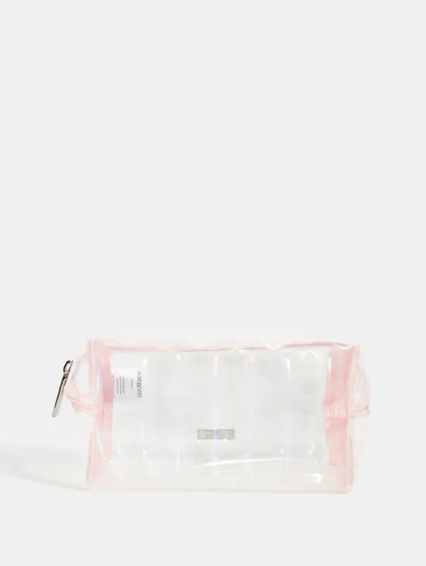 Minimal Pink Makeup Bag sold by Skinnydip London