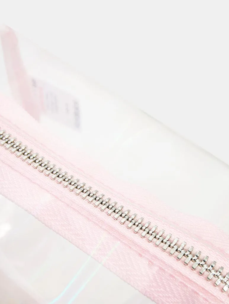 Minimal Pink Makeup Bag sold by Skinnydip London product image thumbnail 3