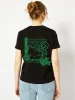 Hello Kitty x Skinnydip Candy Kitty T-Shirt in Black sold by Skinnydip London