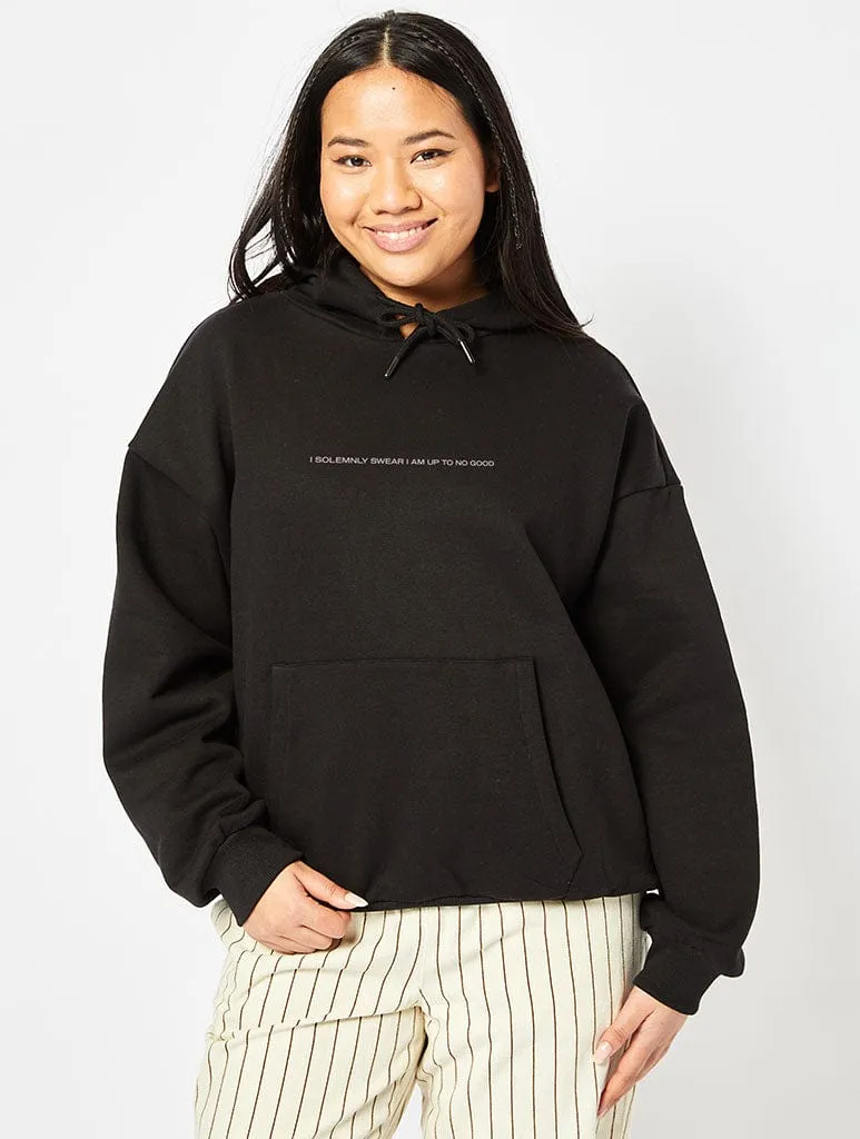 Harry Potter x Skinnydip Mischief Managed Hoodie In Black sold by Skinnydip London product image thumbnail 2