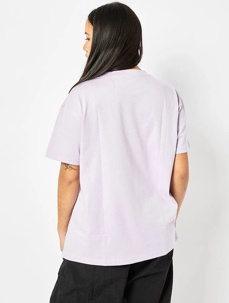 Better Late Than Never T-Shirt In Lilac sold by Skinnydip London product image thumbnail 2