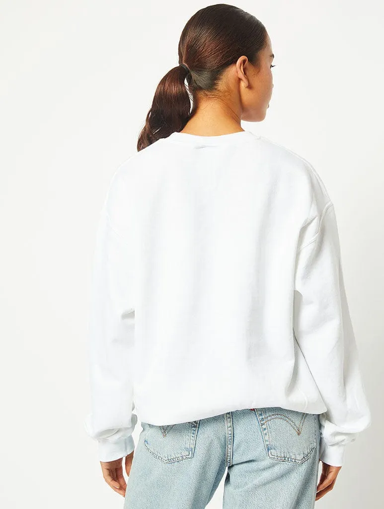 Disney Aristocats Sweatshirt in White sold by Skinnydip London product image thumbnail 2