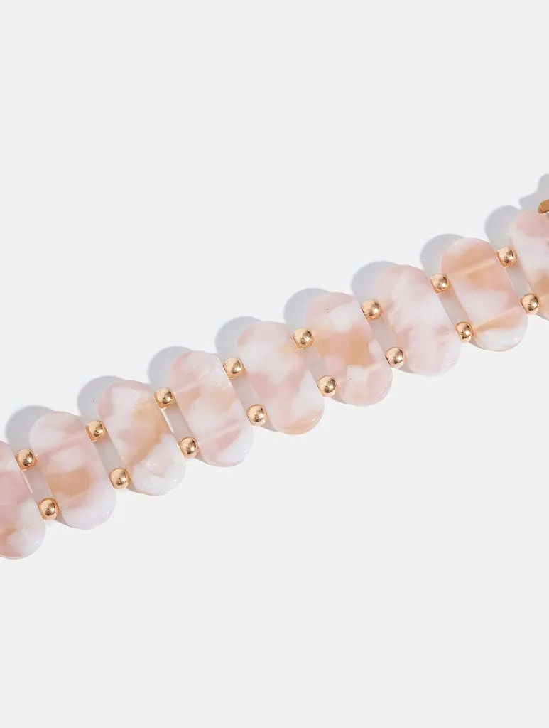 Pink Marble Apple Watch Strap sold by Skinnydip London product image thumbnail 3