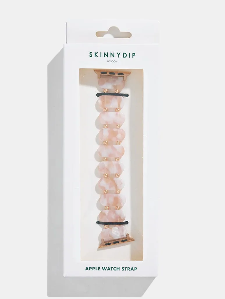 Pink Marble Apple Watch Strap sold by Skinnydip London product image thumbnail 4