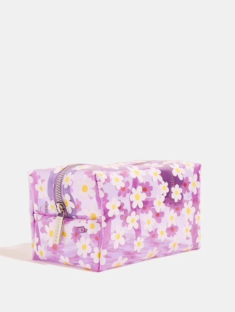 Lilac Daisy Makeup Bag sold by Skinnydip London product image thumbnail 5