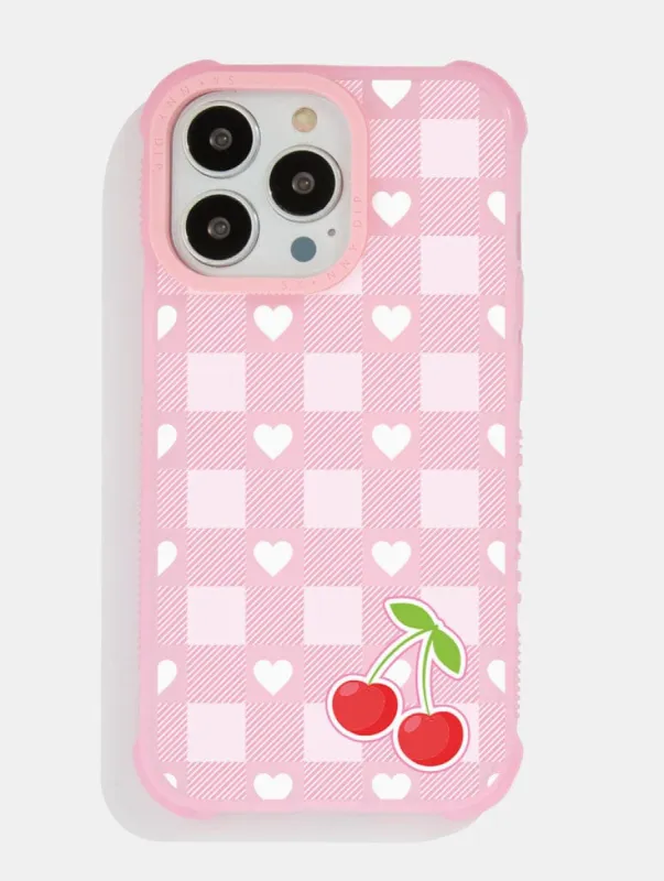 【SKINNYDIP】Glowy Cherry Heart Shock iPhone Case Glowy Cherry Heart Shock iPhone Case | Love Heart Phone