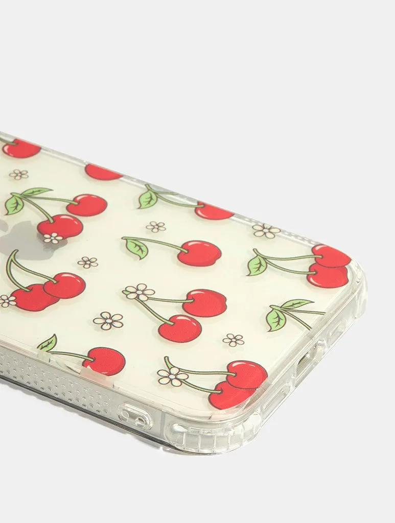 Floral Cherry Shock iPhone Case sold by Skinnydip London product image thumbnail 4