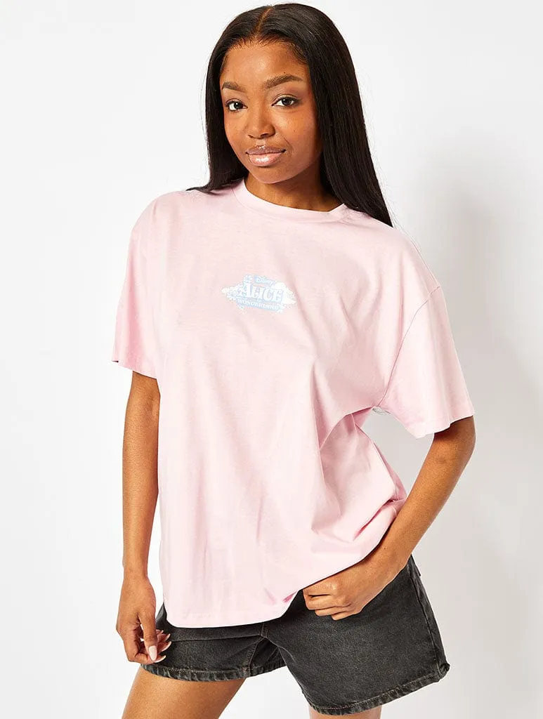 Disney Alice In Wonderland Flowers T-Shirt sold by Skinnydip London product image thumbnail 2