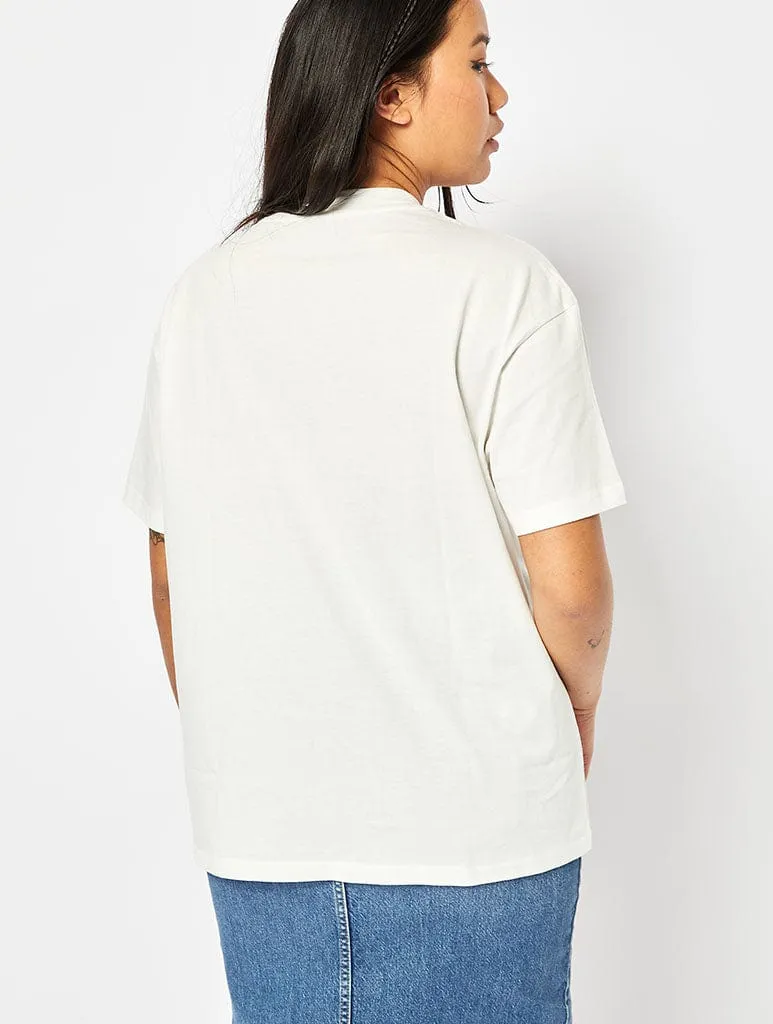 Disney Mickey Mouse T-Shirt In Ecru sold by Skinnydip London product image thumbnail 2