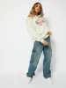 Tragic Grey Marl Oversized Hoodie sold by Skinnydip London