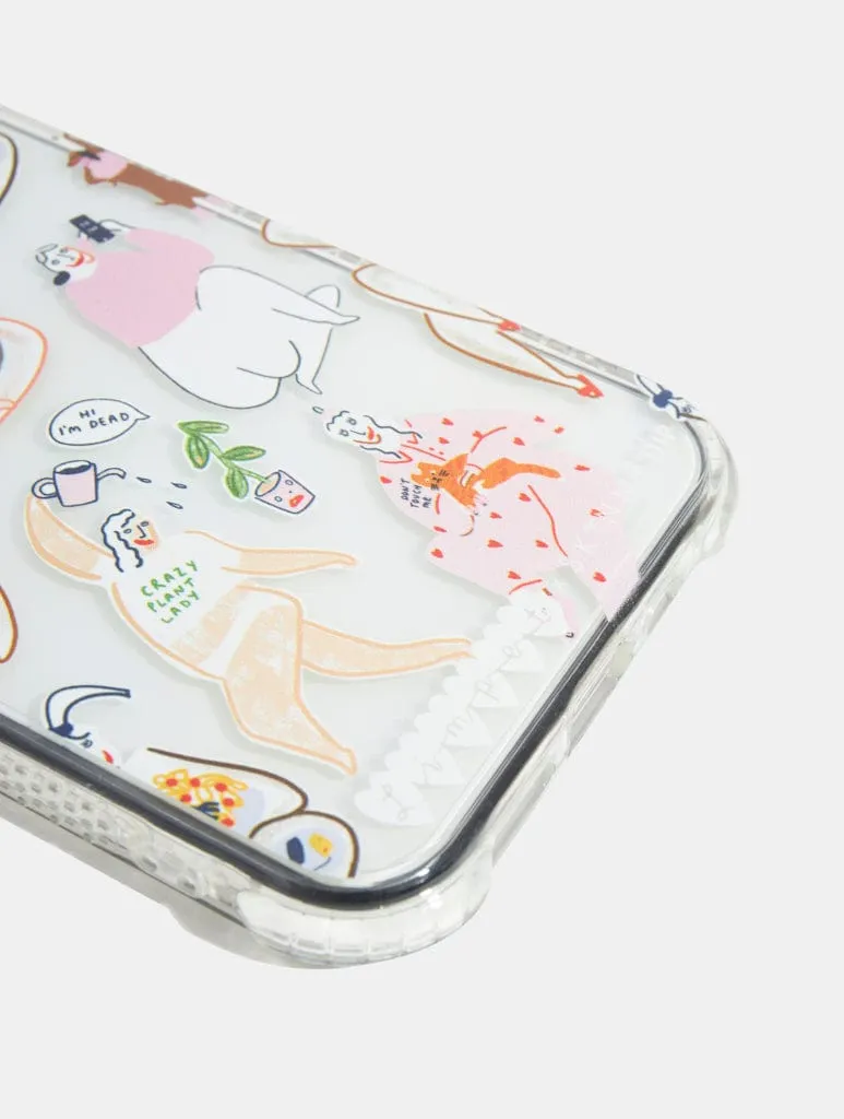 Limpet x Skinnydip Mood Girls Shock iPhone Case sold by Skinnydip London product image thumbnail 2