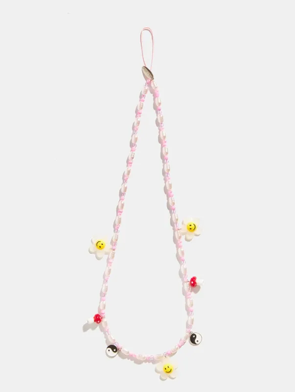 Mixed Charm Long Beaded Strap made by Skinnydip London