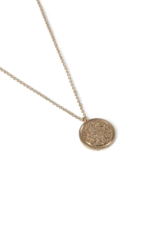 Liars & Lovers Detailed Pendant Ditsy Necklace sold by Skinnydip London