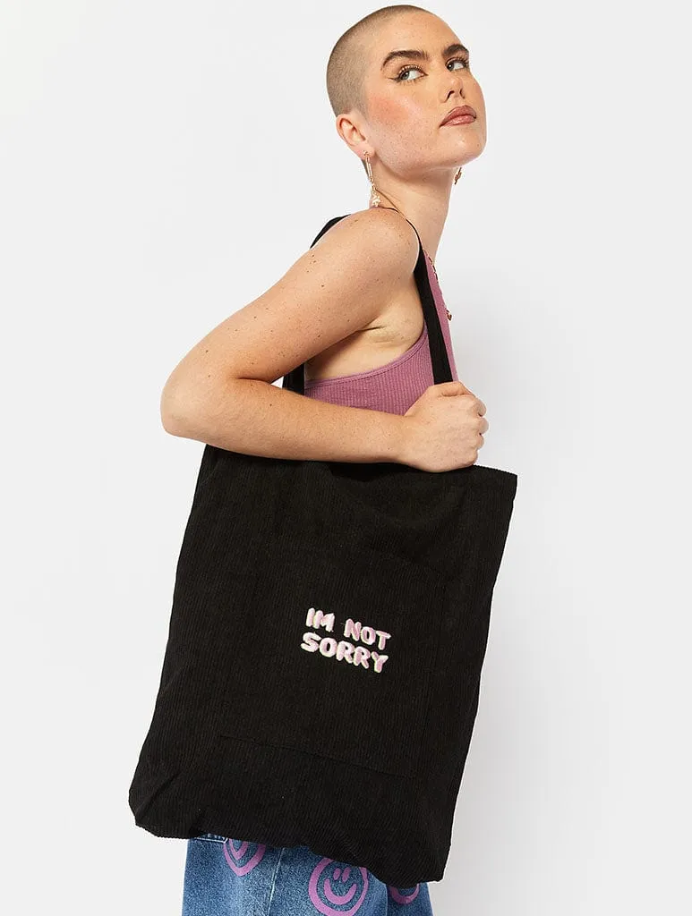 Sassy Cord Shopper Bag sold by Skinnydip London
