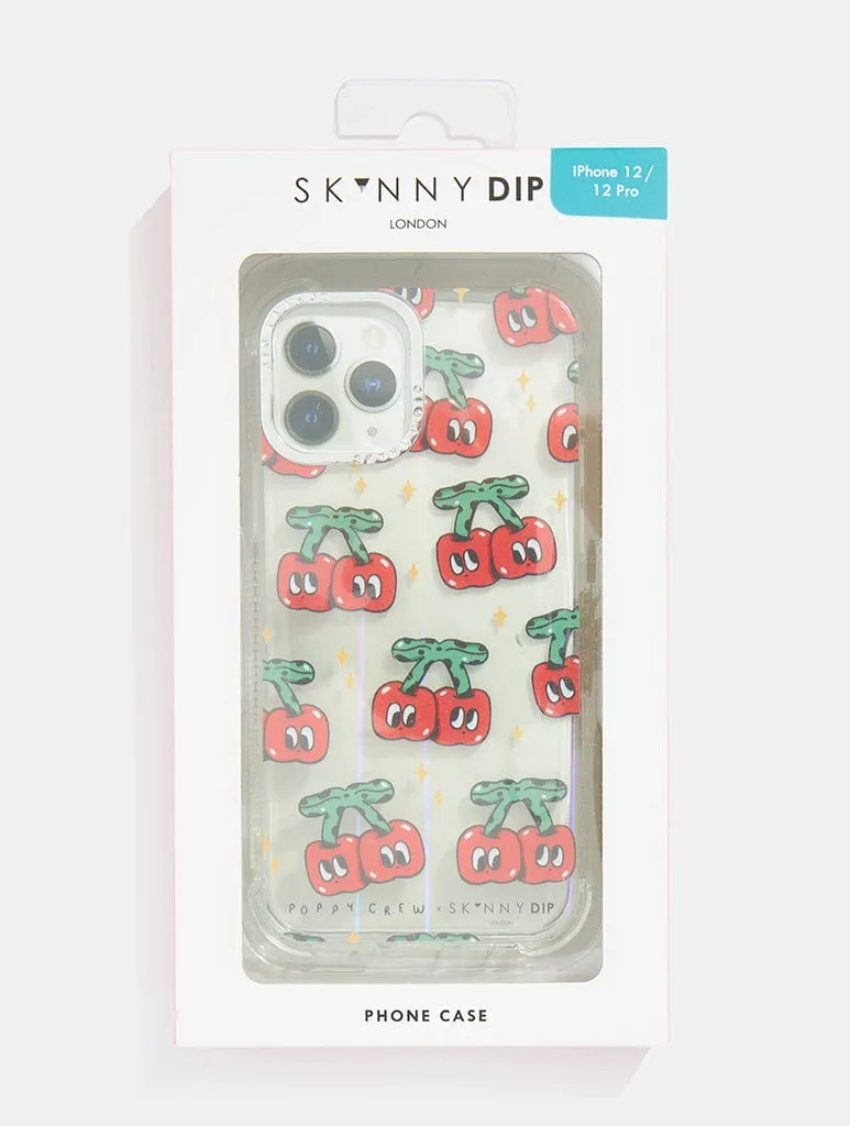 Poppy Crew x Skinnydip Cherries Shock iPhone Case sold by Skinnydip London product image thumbnail 5