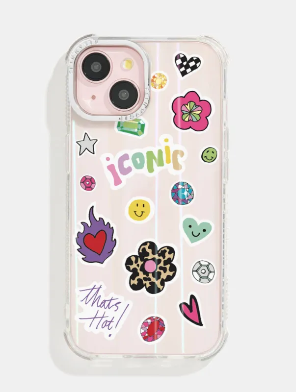 Naomi Reynolds x Skinnydip Sticker Shock iPhone Case sold by Skinnydip London