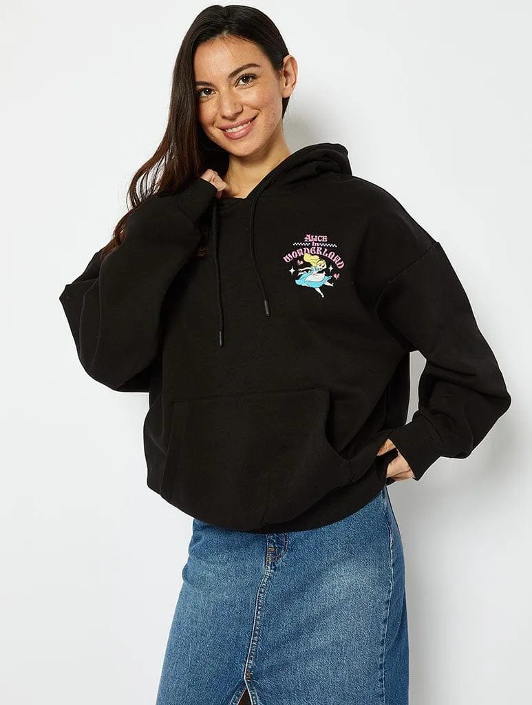 Disney Alice In Wonderland Graphic Hoodie sold by Skinnydip London product image thumbnail 3